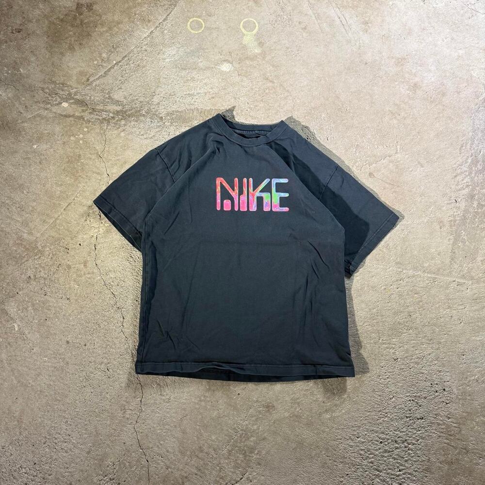 Nike Lab Black Graphic Logo T-shirt